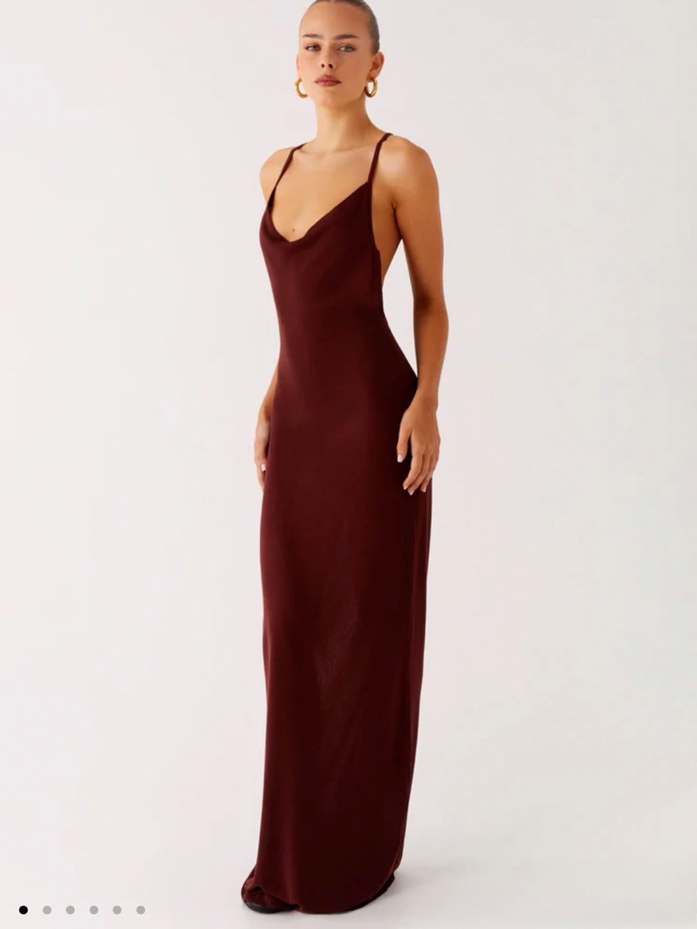 NWT Nomad Muse Maxi Dress - Chocolate